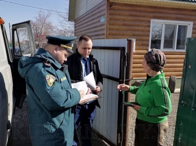 В Кургане регулярно проводятся противопожарные мероприятия