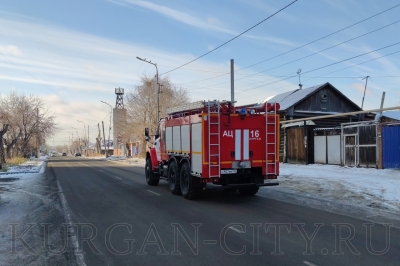 Курганцам напоминают о правилах пожарной безопасности в новогодние праздники 