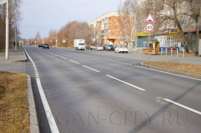 В Керамзитном отремонтирована центральная улица микрорайона В Керамзитном отремонтирована центральная улица микрорайона
